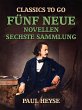 Fünf neue Novellen Sechste Sammlung... - Bild 1