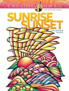 Cover Creative Haven Sunrise Sunset Coloring Book