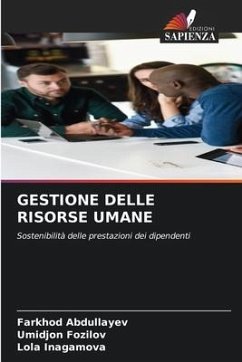 GESTIONE DELLE RISORSE UMANE - Abdullayev, Farkhod;Fozilov, Umidjon;Inagamova, Lola