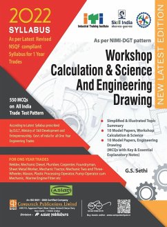 Workshop Calculation & Science And Engineering Drawing (NSQF 1st Year) - Sethi, G. S.; Singh, Balbir