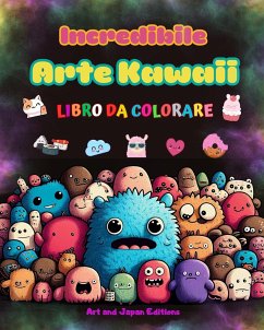 Incredibile arte kawaii - Libro da colorare - Adorabili e divertenti disegni kawaii per tutte le età - Art; Editions, Japan