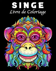 Singe Livre de Coloriage - Schöning, Lea