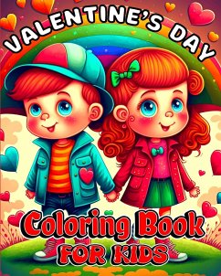 Valentine's Day Coloring Book for kids - Caleb, Sophia