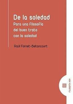 Cover De la soledad
