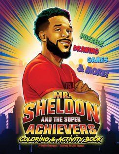 Mr. Sheldon and The Super Achievers Coloring & Activity Book - Theragood, Sheldon