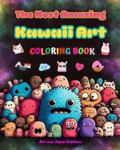 The Most Amazing Kawaii Art Coloring Book - Over 50 Cute and Fun Kawaii Designs for Kids and Adults - Editions, Japan; Art