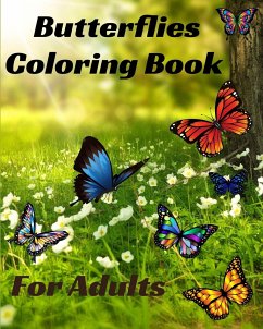 Butterflies Coloring Book for Adults - Caleb, Sophia