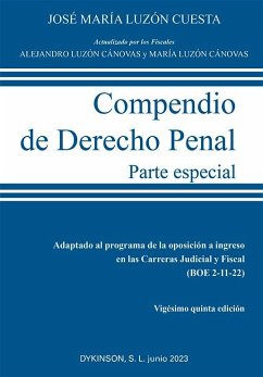 Cover Compendio de Derecho Penal. Parte Especial