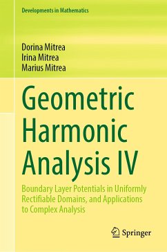 Geometric Harmonic Analysis IV (eBook, PDF) - Mitrea, Dorina; Mitrea, Irina; Mitrea, Marius