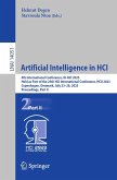 Artificial Intelligence in HCI (eBook, PDF)