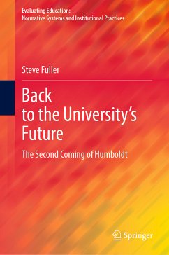 Back to the University's Future (eBook, PDF) - Fuller, Steve