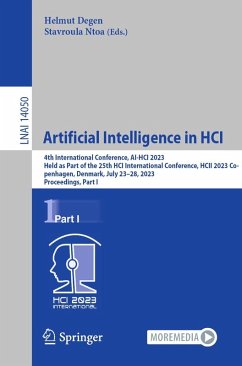 Artificial Intelligence in HCI (eBook, PDF)