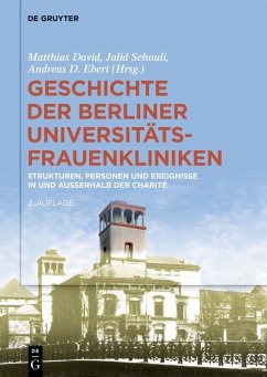 Cover Geschichte der Berliner Universitäts-Frauenkliniken (eBook, ePUB)