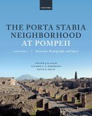 The Porta Stabia Neighborhood at Pompeii Volume I (eBook, ePUB)