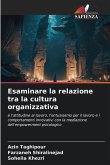 Esaminare la relazione tra la cultura organizzativa