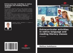 Extracurricular activities in native language and reading literacy classes - Sadullayeva, Mahfuza