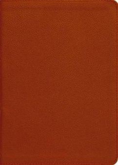 Esv, Thompson Chain-Reference Bible, Genuine Leather, Calfskin, Tan, Red Letter, Thumb Indexed - Zondervan