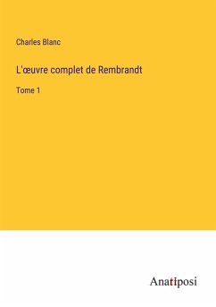 Cover L'¿uvre complet de Rembrandt