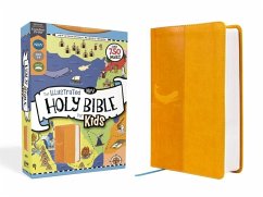 Nirv, the Illustrated Holy Bible for Kids, Leathersoft, Yellow, Full Color, Comfort Print - Zondervan