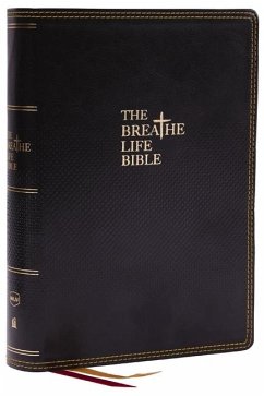 The Breathe Life Holy Bible: Faith in Action (Nkjv, Black Leathersoft, Red Letter, Comfort Print) - Thomas Nelson