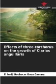 Effects of three corchorus on the growth of Clarias anguillaris