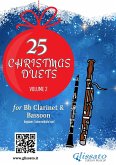 25 Christmas Duets book for Bb Clarinet and Bassoon - Volume 2 (fixed-layout eBook, ePUB)