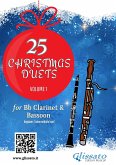 25 Christmas Duets book for Bb Clarinet and Bassoon - Volume 1 (eBook, ePUB)