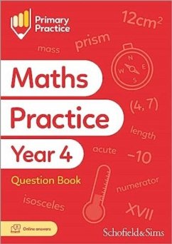 Cover Primary Practice Maths Year 4 Question Book, Ages 8-9