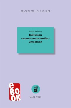 Cover Inklusion ressourcenorientiert umsetzen (eBook, ePUB)