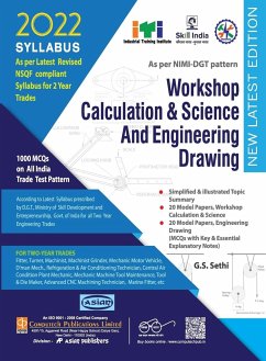 Fitter Workshop Calculation & Science And Engineering Drawing (NSQF 1st & 2nd Year) - Sethi, G. S.; Singh, Balbir