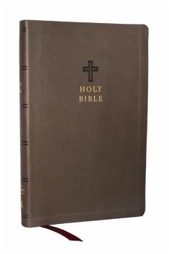 KJV Holy Bible: Value Ultra Thinline, Charcoal Leathersoft, Red Letter, Comfort Print: King James Version - Thomas Nelson