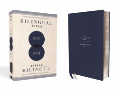 Niv/NVI 2022 Bilingual Bible, Leathersoft, Navy / Niv/NVI 2022 Biblia Bilingüe, Leathersoft, Azul Añil - Nueva Versión Internacional