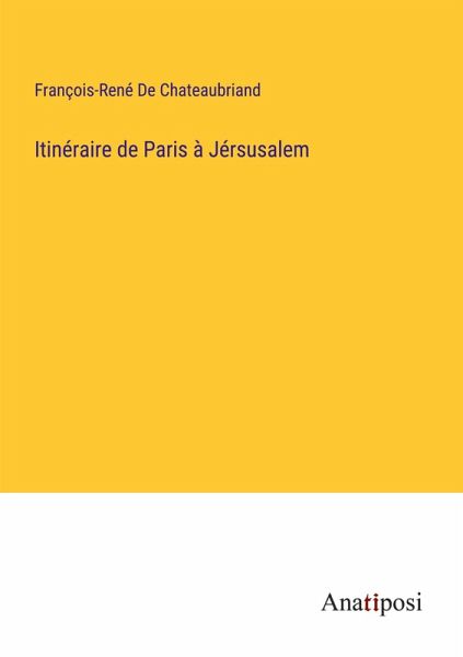 Itinéraire de Paris à Jérsusalem