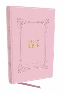 KJV Holy Bible: Large Print with 53,000 Center-Column Cross References, Pink Leathersoft, Red Letter, Comfort Print (Thumb Indexed): King James Version - Thomas Nelson