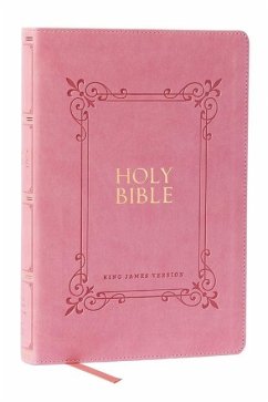 KJV Holy Bible: Large Print with 53,000 Center-Column Cross References, Pink Leathersoft, Red Letter, Comfort Print (Thumb Indexed): King James Version - Thomas Nelson