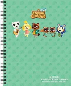 Animal Crossing: New Horizons 16-Month September 2023-December 2024 Weekly/Monthly Planner - Nintendo