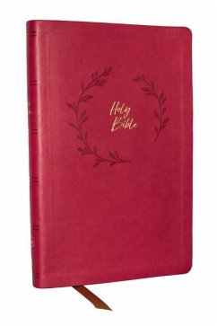 KJV Holy Bible: Value Ultra Thinline, Pink Leathersoft, Red Letter, Comfort Print: King James Version - Thomas Nelson