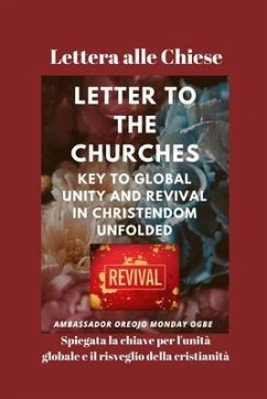 Cover Lettera alle Chiese Spiegata la chiave per l'unità globale e il risveglio della cristianità (eBook, ePUB)