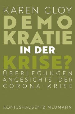 Demokratie in der Krise? (eBook, PDF) - Gloy, Karen