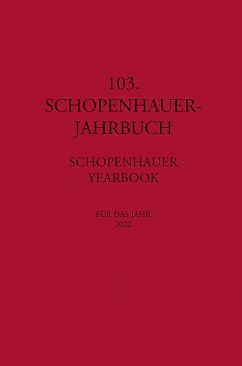 Cover 103. Schopenhauer Jahrbuch (eBook, PDF)
