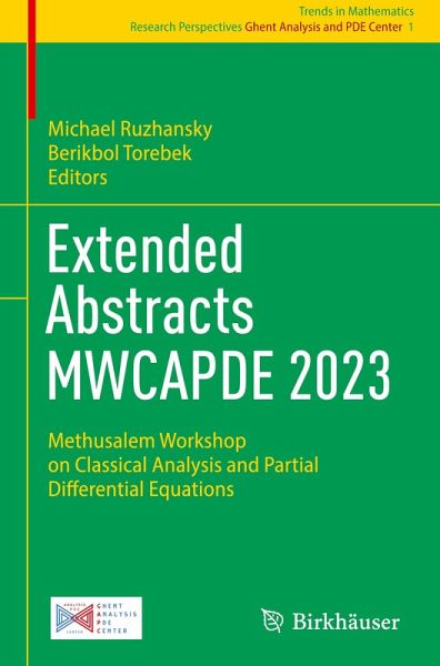 Extended Abstracts MWCAPDE 2023 Extended Abstracts MWCAPDE 2023