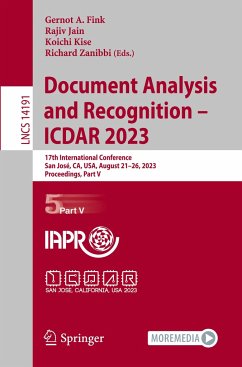 Document Analysis and Recognition - ICDAR 2023