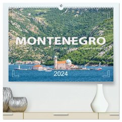 Montenegro - Das Land der schwarzen Berge (hochwertiger Premium Wandkalender 2024 DIN A2 quer), Kunstdruck in Hochglanz - Weigt, Mario