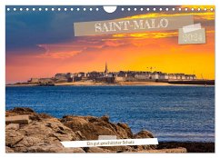 Saint-Malo - Ein gut geschützter Schatz (Wandkalender 2024 DIN A4 quer), CALVENDO Monatskalender - Michalzik, Paul