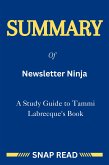 Summary of Newsletter Ninja: A Study Guide to Tammi Labrecque's Book (eBook, ePUB)