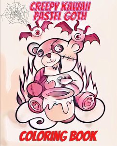 Creepy Kawaii Pastel Goth Coloring Book - Caleb, Sophia