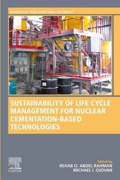 Sustainability of Life Cycle Management for Nuclear Cementation-Based Technologies (eBook, ePUB)