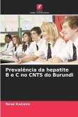 Prevalência da hepatite B e C no CNTS do Burundi