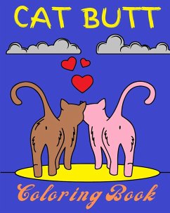 Cat Butt Coloring Book - Caleb, Sophia