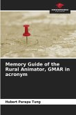 Memory Guide of the Rural Animator, GMAR in acronym